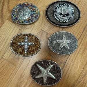 Handmade belt buckle